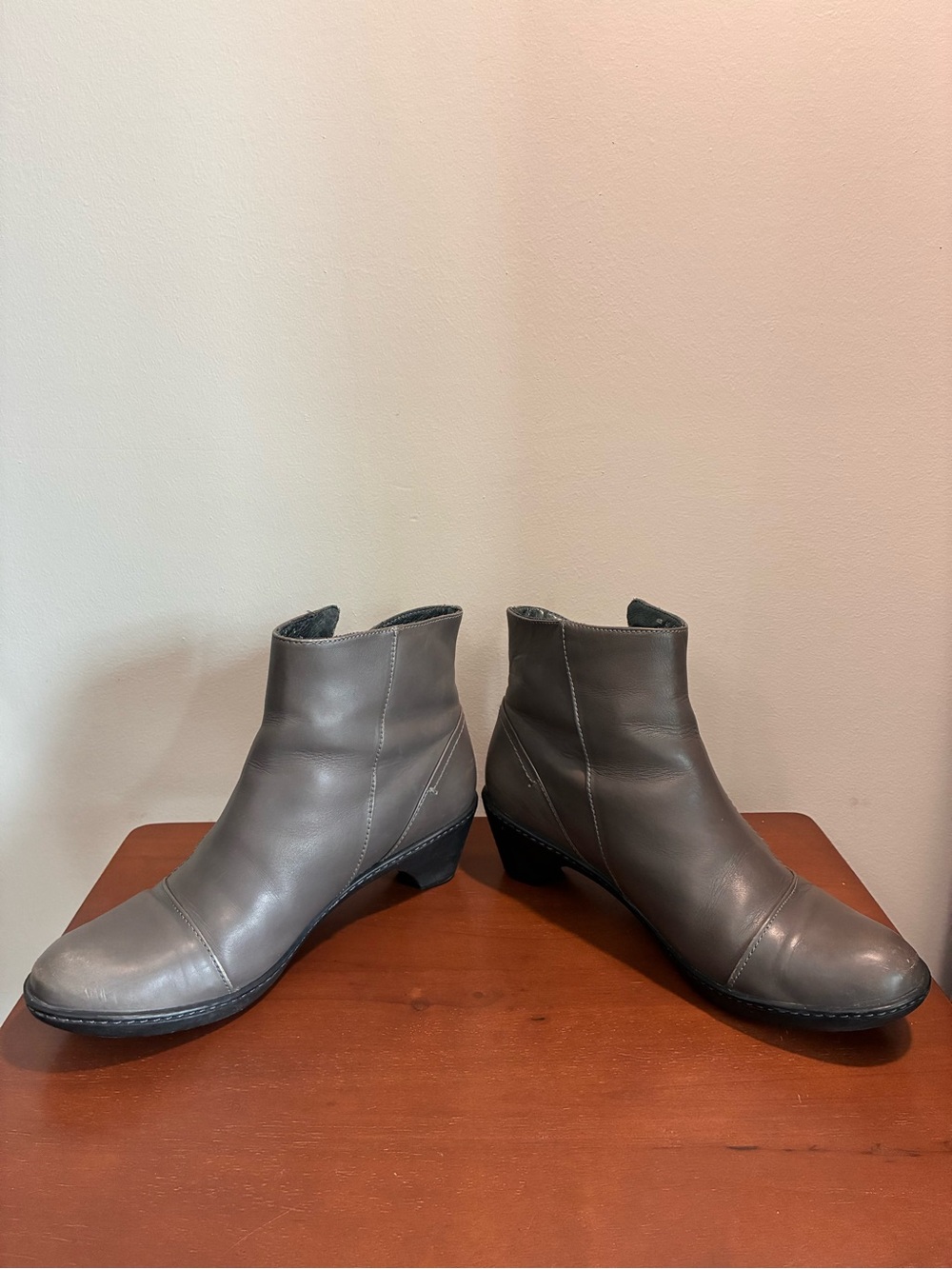 DANSKO Womens Billie Leather Ankle Boots Sz 40 Women’s Sz 9.5-10 Burnished Gray - Picture 5 of 14